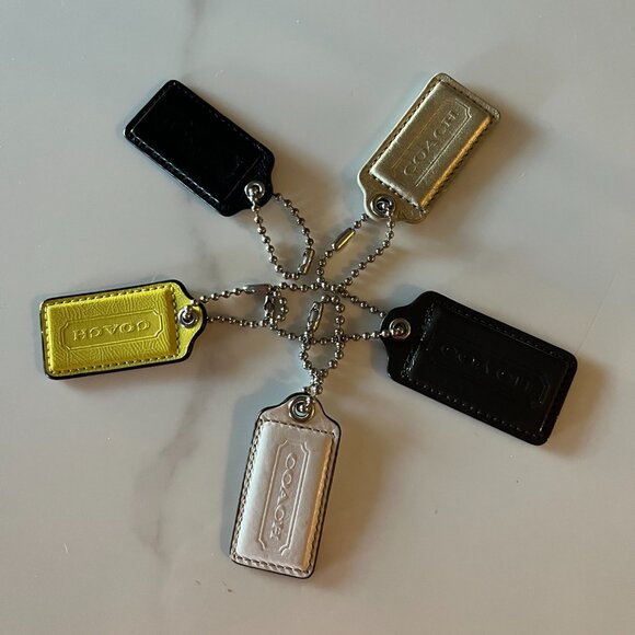 Coach Bag Tags Lot - Picture 2 of 7